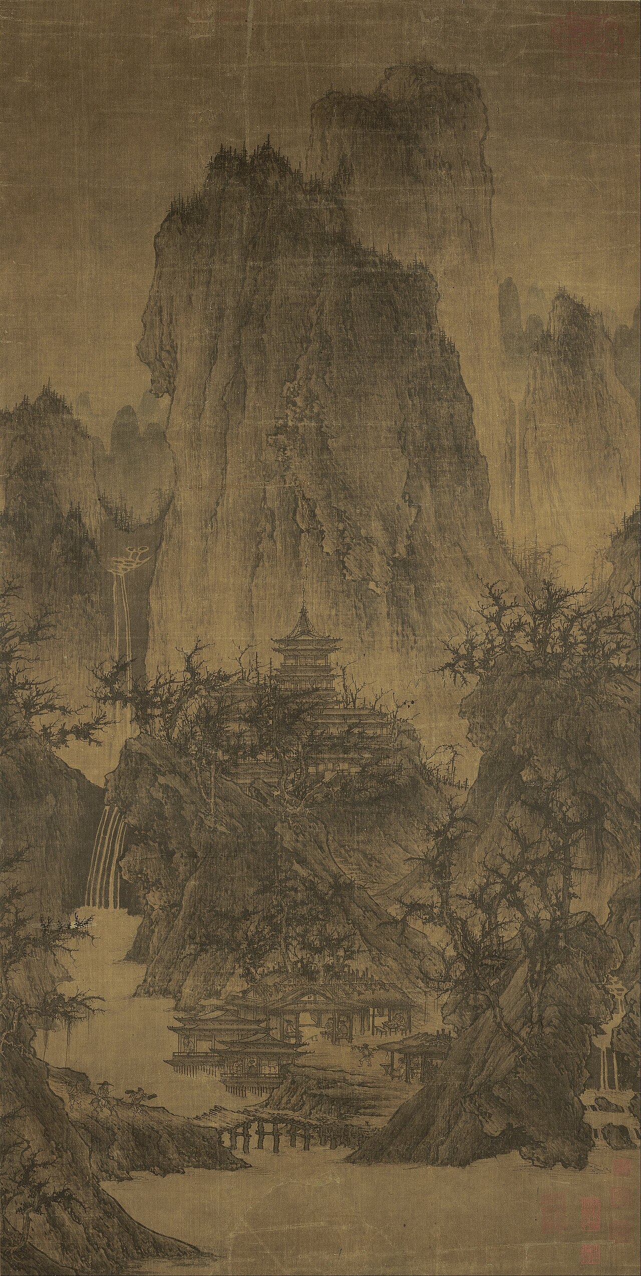 泰山松风